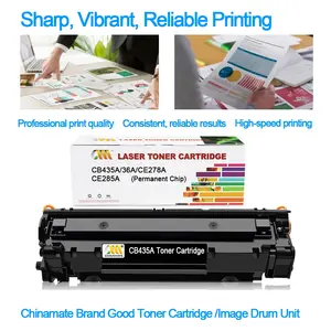 Chinamate Cb435a Compatibele Toner Cartridge Voor Hp 35a Toner Cartridge 85a 78a 88a 35a 36a 12a 17a 30a 106a 83a Toner Cartridge