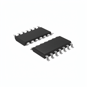 Circuito Integrado NAND de 4 Canales, 2 Entradas, 14 SOIC, Componentes Electrónicos Lógicos, 14 SOIC (0.154", 3.90mm de Ancho), Canal del Fabricante SN74ALS00ADE4 - Product Image 1