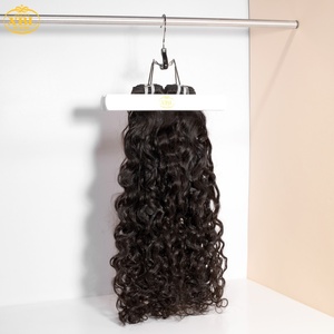 Extensiones naturales de cabello humano con ondas de agua de cabello Virgen sin procesar XBL, extensiones naturales trenzadas rizadas de 40 pulgadas para minoristas - Product Image 1