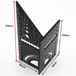 Outil de marquage multifonctionnel réglable, règle en T en aluminium, jauge de marquage, pied à coulisse - Product Image 6