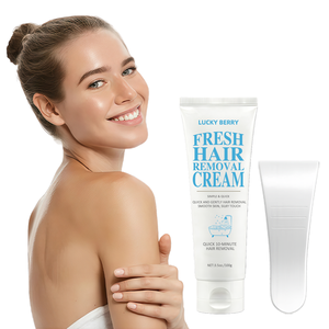 Crème dépilatoire douce et à action rapide OEM, sans douleur, 5 minutes, pour <span class=keywords><strong>tout</strong></span> <span class=keywords><strong>le</strong></span> <span class=keywords><strong>corps</strong></span>, formule hypoallergénique pour peaux sensibles - Product Image 2