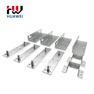 华为现代家具床架连接器家具配件金属床转角连接钩 - Product Image 2