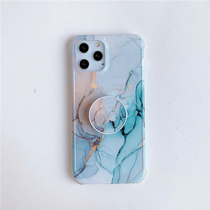 Funda de mármol para <span class=keywords><strong>Iphone</strong></span> 11, 12 pro max, XR SE, funda de TPU suave con soporte - Product Image 6