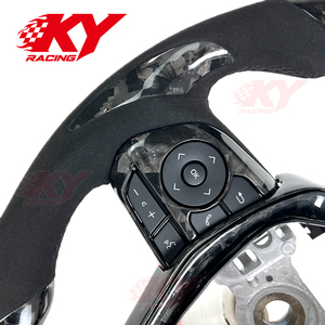 Volant sport en fibre de carbone forgée pour Toyota Camry Corolla SE XSE LE XLE GR TRD Avalon Accessoires de voiture - Product Image 2