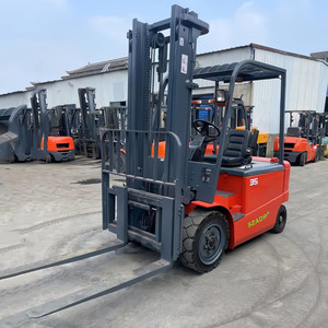 Carretilla elevadora eléctrica usada o nueva Carretilla elevadora eléctrica de 3 toneladas CraneForklift Apilador de palés Bangladesh - Product Image 3