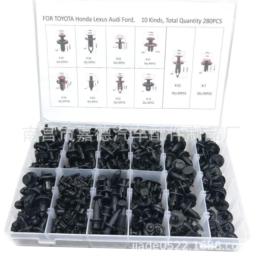280 hebillas en caja.
