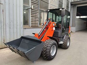 Home and Agricultural Hydrostatic Wheel Loaders 4x4 with Forks Mini Ce Cabins Are Hot Sale - Product Image 5