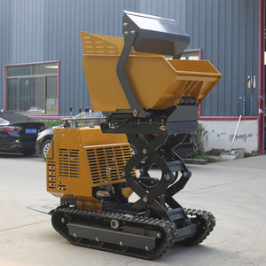 VOLNOS自行式中国1000千克汽油发动机橡胶履带，用于带混合器的小型自卸车柴油 - Product Image 6