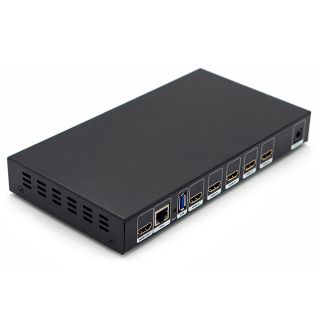 Dibviewolo 5 Ch  Video Streaming Encoder H.265 HEVC H.264 NDI HX SRT HLS RTMPS for Facebook Youtube