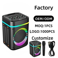 ABS-8107 Mini Altavoz Inalámbrico con Bajos Potentes, Redondo, RGB, OEM de Fábrica, Suministro Global 2026, Envío en 7 Días, Nombre BT Personalizado, Venta al por Mayor