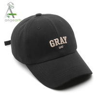 Topi Baseball Pria Bordir 3D 6 Panel Berkualitas Tinggi dengan Logo Custom dan Menerima MOQ Kecil