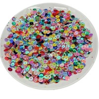 Kit de perles en PVC concaves colorées blanc laiteux faites à la main, 6 mm, pour accessoires vestimentaires