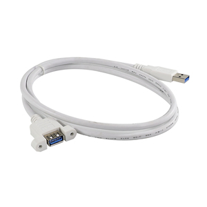 สายเคเบิล USB3.0ตัวผู้เป็นตัวเมียพร้อมรูเกลียวสายต่อ USB3.0พร้อมหู - Product Image 5