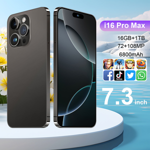 ปลดล็อค7.3นิ้ว<span class=keywords><strong>128</strong></span>/1TB 5G สมาร์ทโฟนสำหรับ16 PLUS 16 Pro 16Pro MAX โทรศัพท์มือถือฝรั่งเศสสเปนอังกฤษรุ่นใหม่ทั่วโลก - Product Image 4
