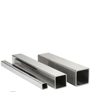 6 meters long 50X50X2mm SS304 stainless steel square hollow section square tube