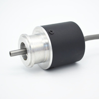 38mm Encodeur Rouleau Roue Encodeur Rotatif Support De Montage 256 Ppr Arbre Solide Encodeur Absolu
