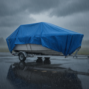 Bâche en toile tissée PE robuste et imperméable YRH Factory pour toit de camion, camping, résistante aux UV, en PVC industriel, en rouleau - Product Image 5