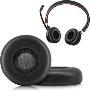 Coussinets d'oreille de remplacement pour écouteurs <span class=keywords><strong>Jabra</strong></span> <span class=keywords><strong>Evolve</strong></span> 20 20se 30 30II 40 <span class=keywords><strong>65</strong></span> <span class=keywords><strong>65</strong></span>+ - Product Image 2