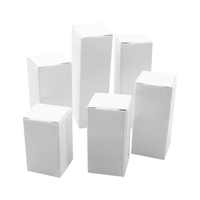 Boîte d'emballage personnalisée pour produits de beauté, boîte en papier pour lotion et huile essentielle, boîte pliante avec estampage à chaud or et argent, boîte en papier pour soins de la peau