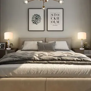 Modern Simple Fashion Creative Dimming Color Bed And Bedroom Light Luxury Crystal Lamp