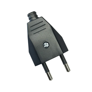 Đức EU Cắm <span class=keywords><strong>2P</strong></span> mà không cần nối đất 250V 2.5A 10A trắng đen nam điện cắm cắm Châu Âu rewireable cắm 4.0mm2 - Product Image 4