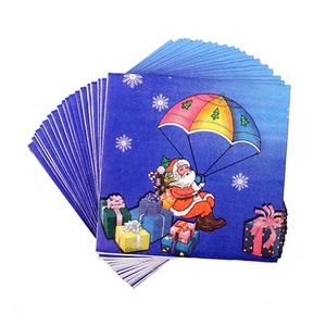 Giáng Sinh Cocktail Khăn Dùng Một Lần Nutcracker Giấy Khăn Ăn decoupage 2 Ply Cổ Điển Santa Đồ Uống Bữa Ăn Tối Khăn Cho Xmas - Product Image 2