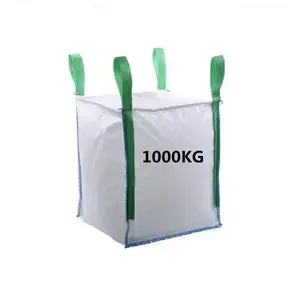 Sacola enorme EGP Bolsa de recipiente personalizada à prova d'água 5:1 Tratada UV 1500D Fábrica 1000kg 500kg 2000kg 1 Loop 1 Peças