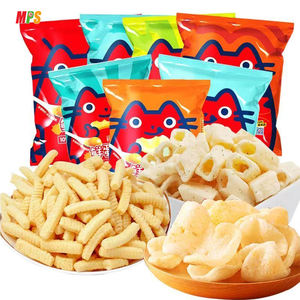 Haccp/brc ได้รับการรับรองกรอบกุ้งคั่วรสกุ้งแครกเกอร์ขนมรสชาติที่แตกต่างกันกุ้งชิป - Product Image 2