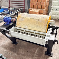 Équipement de traitement des minerais de magnétaite et d'hématite à haute intensité, machine de tri minier, séparateur magnétique à tambour humide