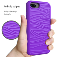 Casing Handphone Silikon Cair Unik Anti Air Anti Guncangan Anti Selip untuk iPhone 6 7 8G iPhoneSE 2025