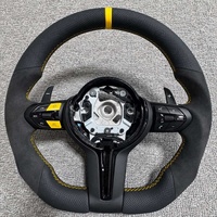 Volant sport en cuir pour BMW M3 M5 X5 X3 F10 F11 F20 F21 F22 F30 F31 F32 F36 F80 F82, ajustement original, amélioration sportive