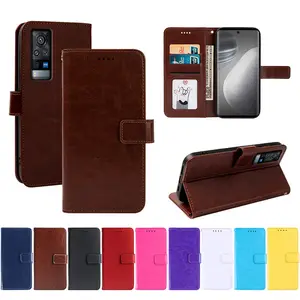 Benutzer definierte Magnet karte Flip Wallet Leder Handy hülle für VIVO X60 Pro X9 Plus Pro iPhone 13