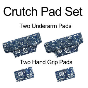 Coussinets universels pour béquilles, mélange de coton, rembourrés de latex, pour aides à la marche - Product Image 3