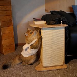 Tiragraffi per Gatti da Divano Verticale in Sisal - Protezione Resistente all'Usura e Anti-Scheggiatura per Divani - Product Image 2