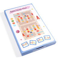 Juguetes Educativos de Madera Montessori con Certificación CE y CPC, Rompecabezas de Laberinto para Niños Autistas, Juego de Mesa para Preescolar, Actividad de Aprendizaje y Pensamiento Lógico