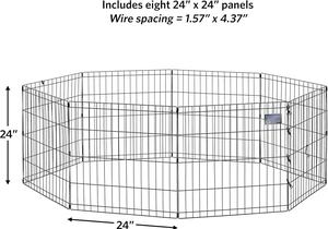Evcil katlanır Metal yavru köpek egzersiz kalem kapalı açık oyun parkı hiçbir kapı evcil hayvan çiti köpek kulübesi büyük bahçe Pet kafesleri - Product Image 3
