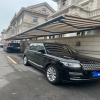 Auvent électrique d'extérieur motorisé Auvent à cassette rétractable Auvent de patio avec capteur de vent