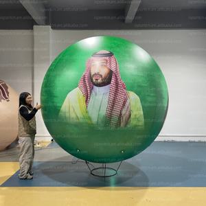 بالونات هيليوم عملاقة قابلة للنفخ كبيرة من البولي فينيل كلوريد (PVC) للإعلانات التجارية بشعار مخصص - Product Image 5