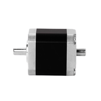 Moteur pas à pas hybride Kaifull NEMA 17 DC 24V 42mm 1.8° 1.3A 53N.cm KST-42D30-ZK-0012 Double arbre de 8mm Filetage M5 à travers CNC