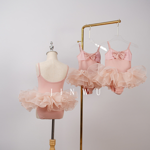 Popular Venta caliente de moda de buena calidad lindo bebé entrenamiento rendimiento desgaste <span class=keywords><strong>Rosa</strong></span> tutú de Ballet - Product Image 2