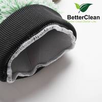 Gros Dépoussiérage Lavage Microfibre Prime De Voiture À Laver Gants De Nettoyage Éponge Brosse
