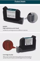 Imprimante jet d'encre portable à prix de gros usine, machine de codage par lots, imprimante jet d'encre pour impression de codes de date