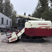 Machine de moissonneuse-batteuse de cabine Fmworld d'usine-Fm World Harvester 7.0 Mini machine de récolte de riz paddy