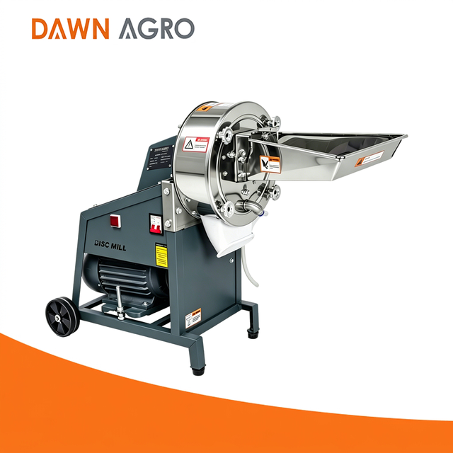 DAWN AGRO Electric Motor Flour Mill Grinder Machine Portable Multi Function Ultrafine Disc Milling for Maize Soybean Bean Herbal
