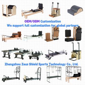 Klasik Tasarım Ticari Meşe Ahşap Pilates Reformer Makinesi Lüks Dayanıklı Yüksek Kaliteli Katlanabilir Taşınabilir Ev Spor Salonu Ekipmanı - Product Image 6