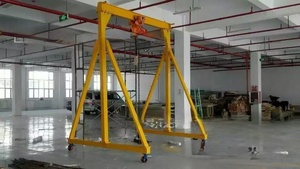 2 3 4 5 Ton Indoor Electric Hoist Garage 10 Ton Gantry <strong>Crane</strong> 1 Ton Portable Price - Product Image 6