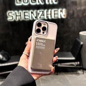 <span class=keywords><strong>Coque</strong></span> de téléphone antichoc TPU + PC Ins de charge sans fil magnétique forte à changement de couleur pour <span class=keywords><strong>12</strong></span> 16 <span class=keywords><strong>Pro</strong></span> <span class=keywords><strong>Max</strong></span> 17 Air - Product Image 4