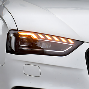 Nouveau Style Assemblage de Phares Automobiles à LED pour <span class=keywords><strong>Audi</strong></span> <span class=keywords><strong>A4</strong></span>/A4L/RS4/S4 B8.5 <span class=keywords><strong>2013</strong></span>-2016 Température de Couleur 6500K 100W 2 Lentilles de Projecteur - Product Image 2