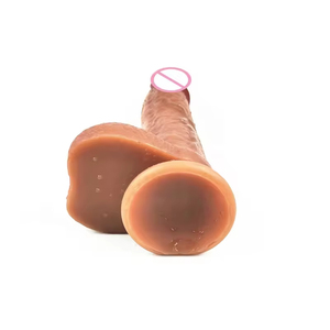 Dildo réaliste avec ventouse puissante, en silicone souple, jouet sexuel pour adultes, prépuce réaliste en silicone liquide pour femmes - Product Image 6