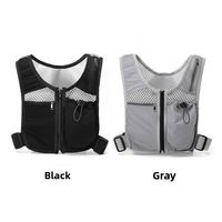 Nouveau sac de course à pied en nylon imperméable pour l'extérieur, sac de sport décontracté, respirant, avec bande réfléchissante, adapté aux hommes et aux femmes